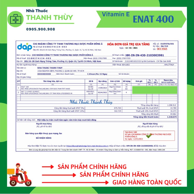 ENAT 400 [𝗠𝗔𝗗𝗘 𝗜𝗡 𝗧𝗛𝗔𝗜𝗟𝗔𝗡𝗗]- Viên Uống Làm Đẹp Da Vitamin E - Hộp 30 Viên | BigBuy360 - bigbuy360.vn