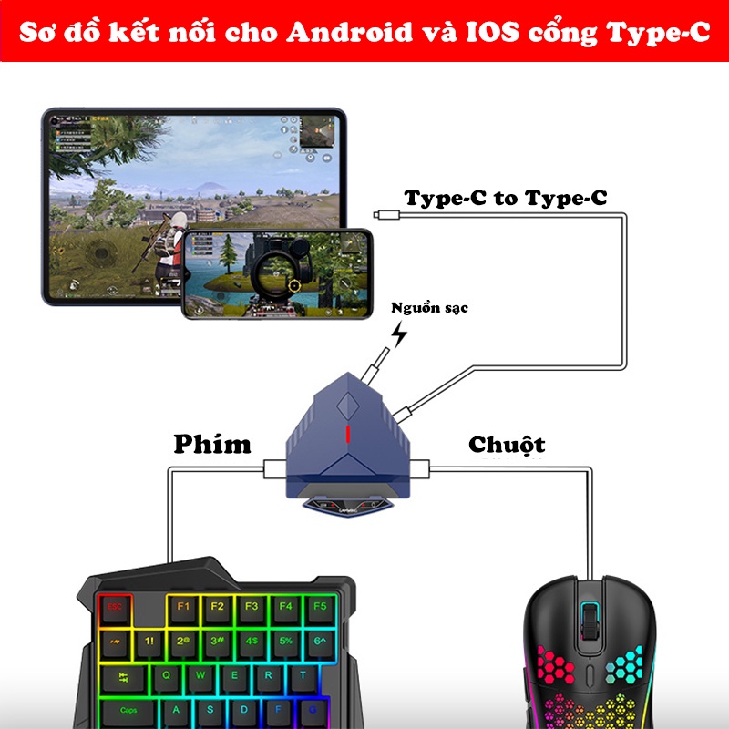Lingzha 3 - Bộ chuyển đổi nhận dạng ghìm tâm thông minh dành cho IOS Android -dc4875