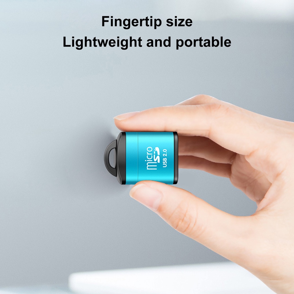 Đầu Đọc Thẻ Nhớ TF USB TF Bằng Hợp Kim Nhôm Tốc Độ Cao BMM1