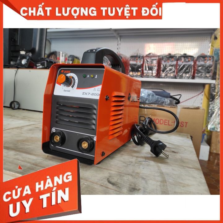 Máy hàn điện tử Jasic ZX7 200E full phụ kiện