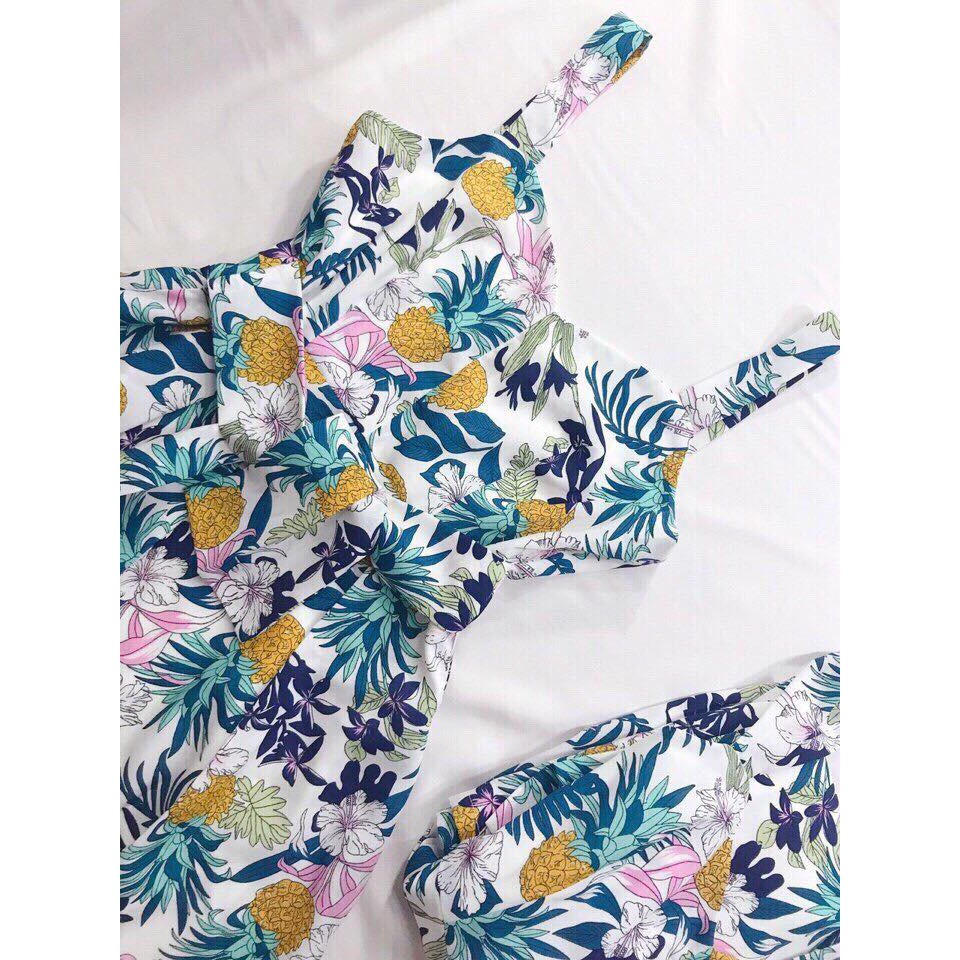 VÁY HOA 2 DÂY VNXK