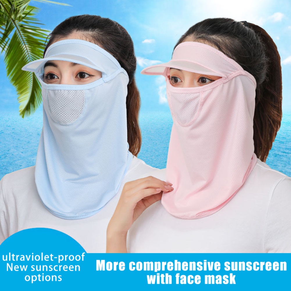 Khẩu Trang Chống Nắng Chống Tia Cực Tím Chống Bụi Có Thể Điều Chỉnh Kích Thước Cho Nữ