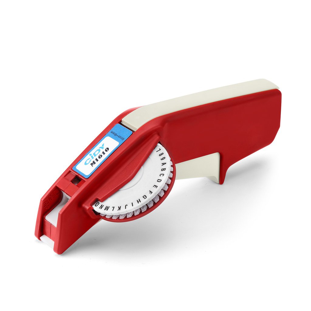 Cuộn Băng Dập Nổi 3D Cidy 1610 Thay Thế Cho Máy In 6 / 9mm Dymo Sắp Xpress 1610