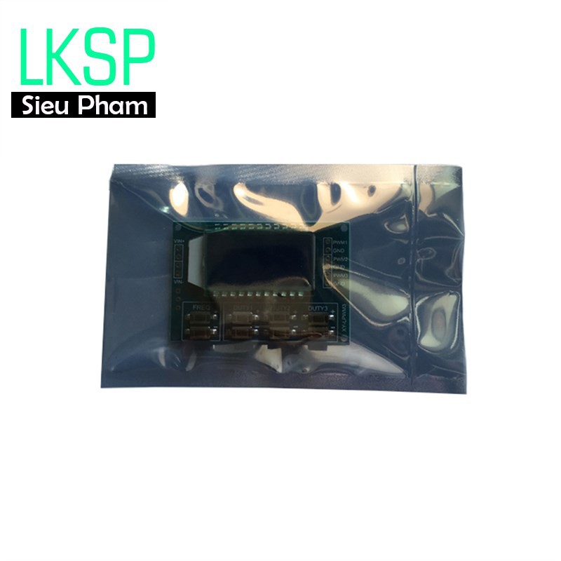 Module Phát Xung PWM 3 Kênh Hiển Thị LCD