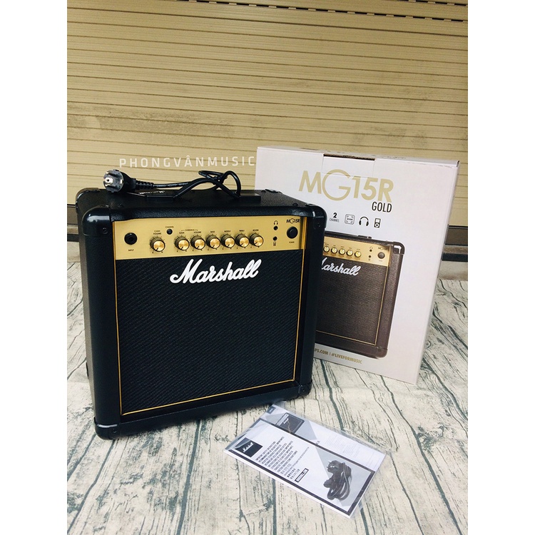 Ampli guitar Marshall MG15R Gold