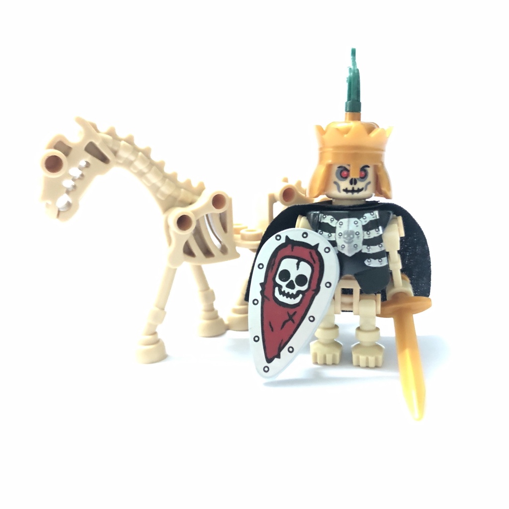 Bộ Đồ Chơi Lắp Ráp Lego Mô Hình Kỵ Sĩ Xương Ngựa Dành Cho Trẻ Em