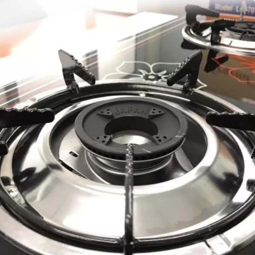 Bếp ga đôi dương Waterfall- 7K9 (đen)