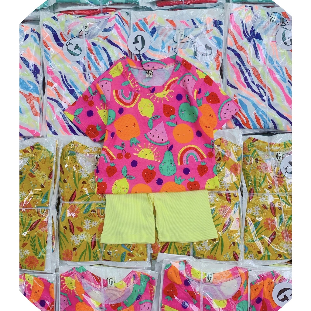 Lyvyshop - Bộ quần áo bé gái siêu dễ thương từ 09-28kg