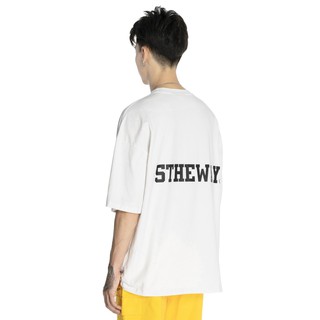 5THEWAY® /solid/ OVERSIZED TEE™ in WHITE aka Áo Thun Tay Ngắn Trắng
