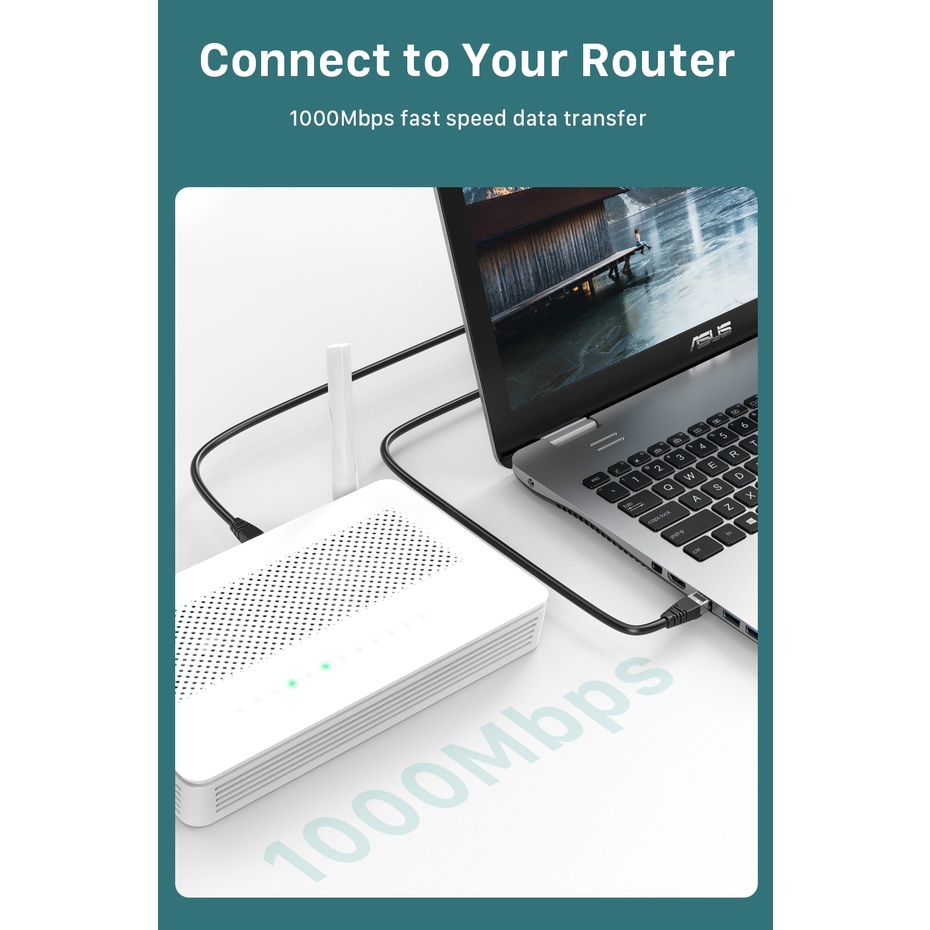 Dây Cáp Mạng LAN 0.5M 1M 2M 3M 5M CAT6 RJ45 LAN Ethernet UTP Chuyên Dụng