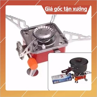 [HOT+FREE SHIP] Bếp gas du lịch mini gấp gọn
