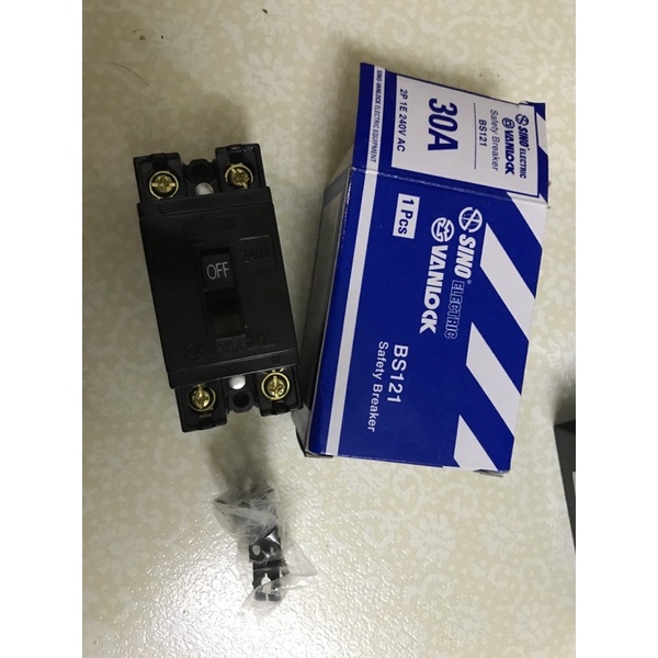 Cầu dao an toàn Aptomat Át CB cóc Sino 10A 15A 20A 30A 40A