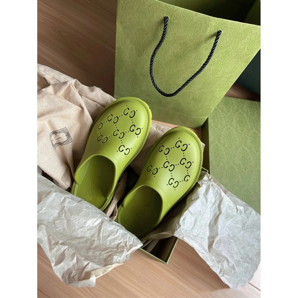 Giày sục Gu cci slip-on sandals ss21 | BigBuy360 - bigbuy360.vn