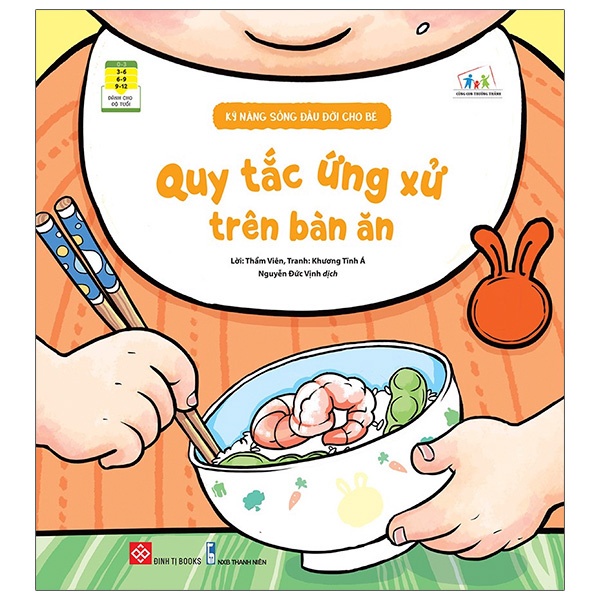 Sách – Combo Kỹ năng sống đầu đời cho bé ( 5 tập )