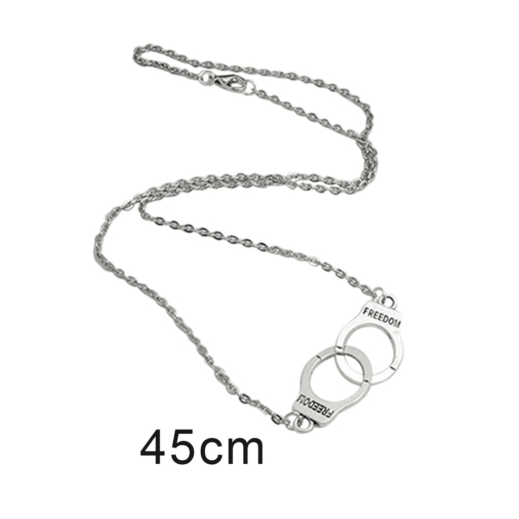 Dây chuyền mặt hình còng tay sáng tạo phong cách cho nữ