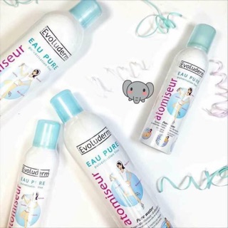Xịt khoáng EVOLUDERM Atomiseur Eau Pure 400ml