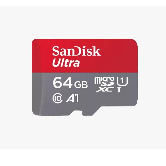 Thẻ nhớ microSDXC Sandisk 32/64/128GB Ultra A1 UHS-I tốc độ upto 120MB/s cho Camera, GoPro