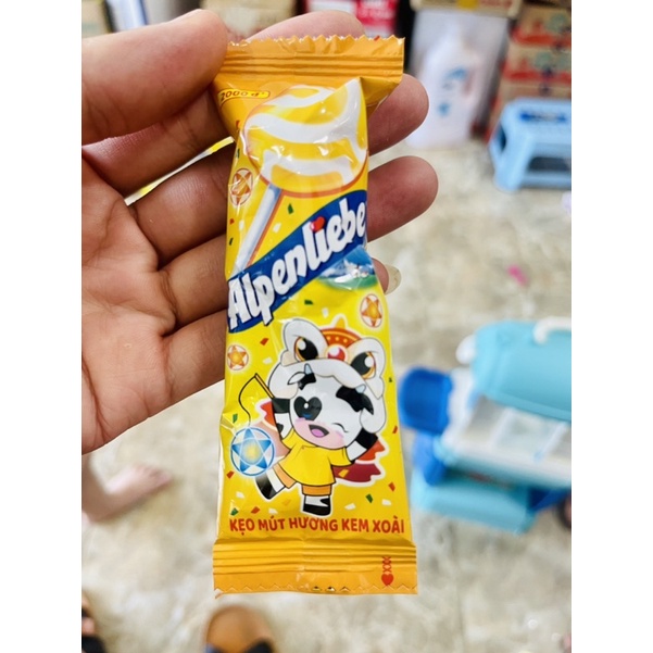 Kẹo mút Alpenliebe Ice Cream 2 vị mới [ Siêu Ngon ]