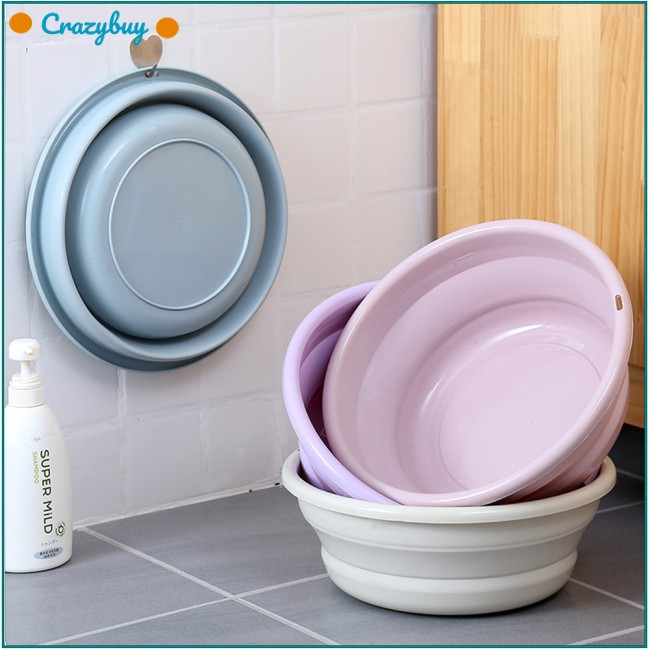 Portable Foldable Wash Basin for Outdoor Travel Abroad Camping Tool
