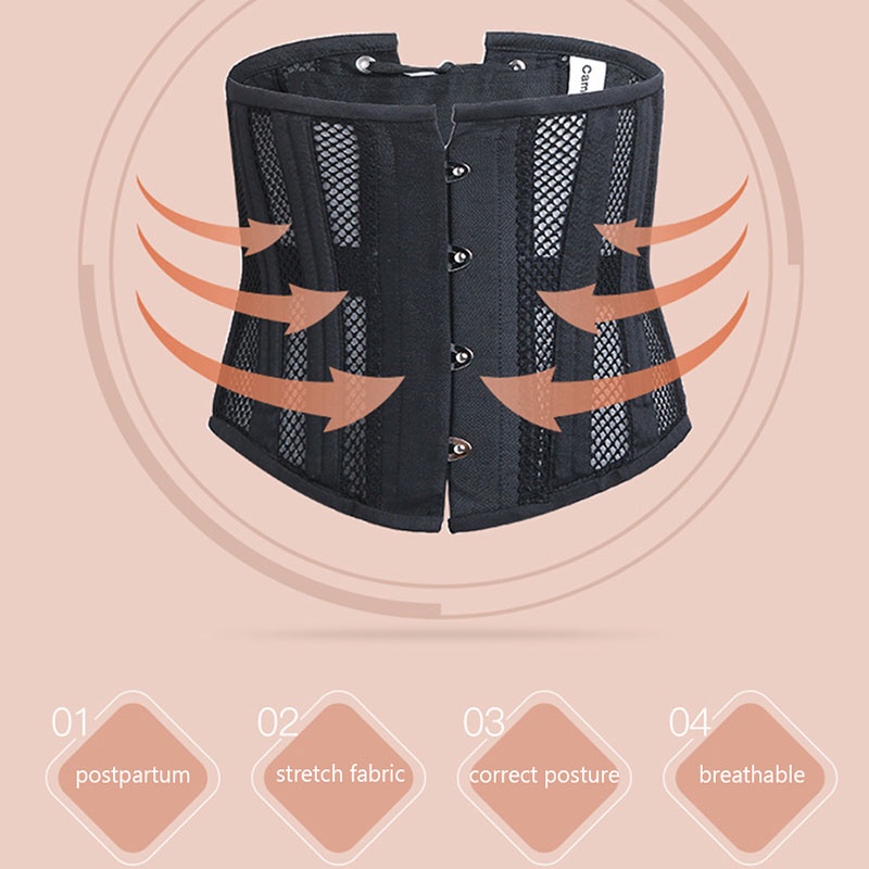 Áo Nịt Bụng Định Hình Eo 24 Xương Cho Nữ | BigBuy360 - bigbuy360.vn