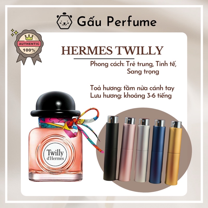 Mẫu thử nước hoa twilly 10ml