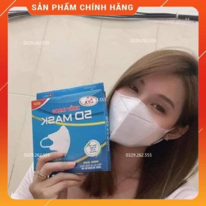 (5d mask)Hộp khẩu trang 5d mask Nam Anh 3 lớp 10 cái