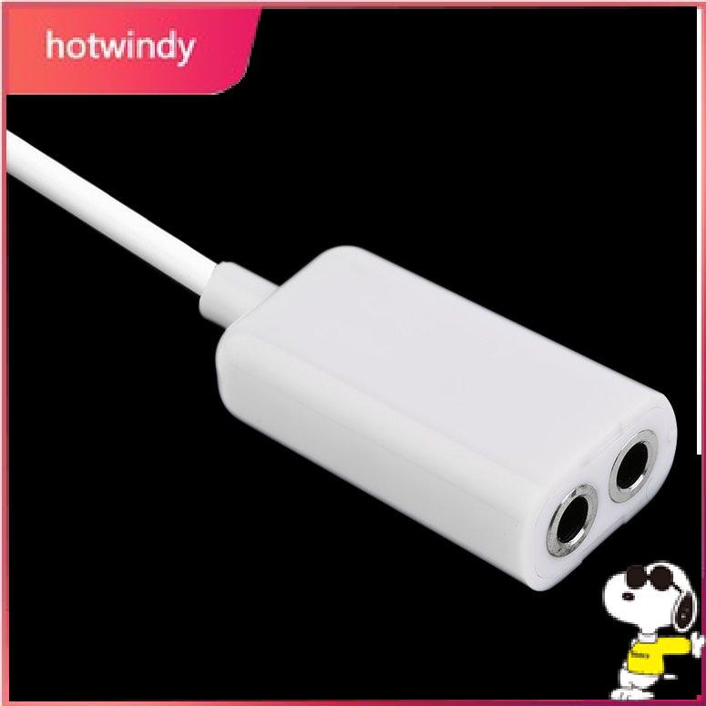 Cáp Chia Tai Nghe Âm Thanh Từ 1 Đầu Cắm Sang 2 Đầu Cắm 0104 3.5mm