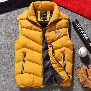 Plus size vest men Brand Mens Jacket Sleeveless Vests  Jackets men Casual Coats Men's Vest Man Cotton Thicken Waistcoat 8XL