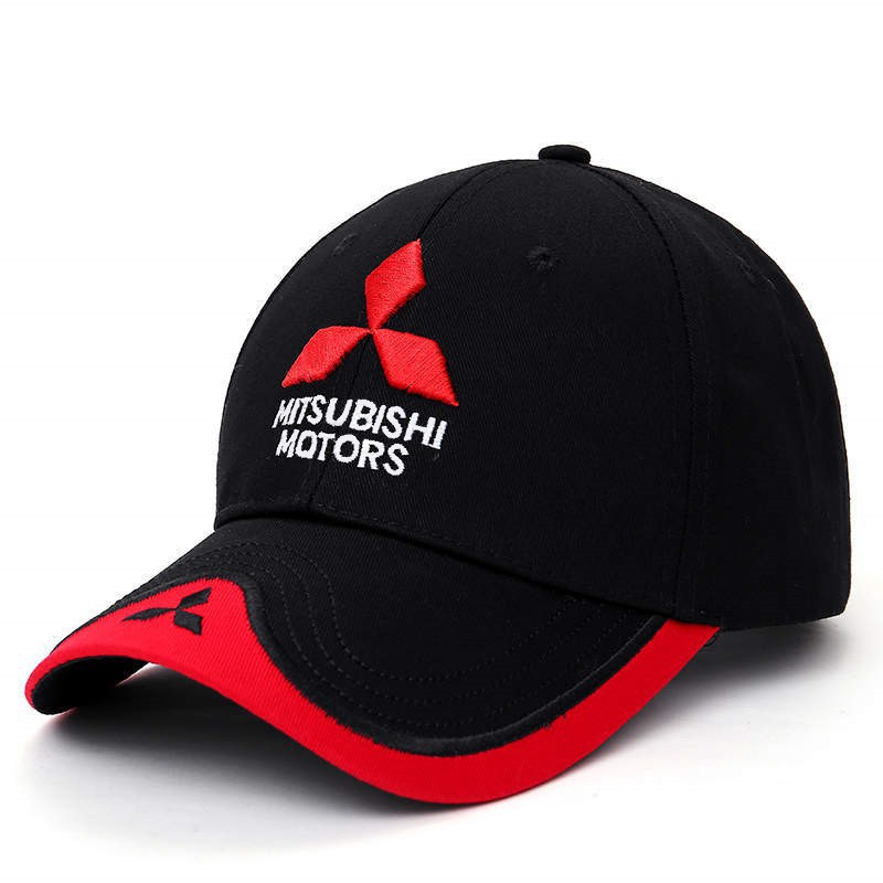 SIÊU SALE Mũ Lưỡi Trai Thêu Logo Mitsubishi Motor Racing F1