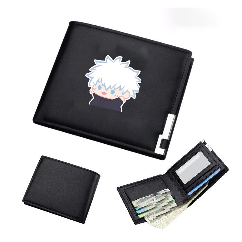 Ví da cầm tay nam nữ IN HÌNH JUJUTSU KAISEN VER TẬP THỂ DỤC anime chibi xinh xắn thời trang