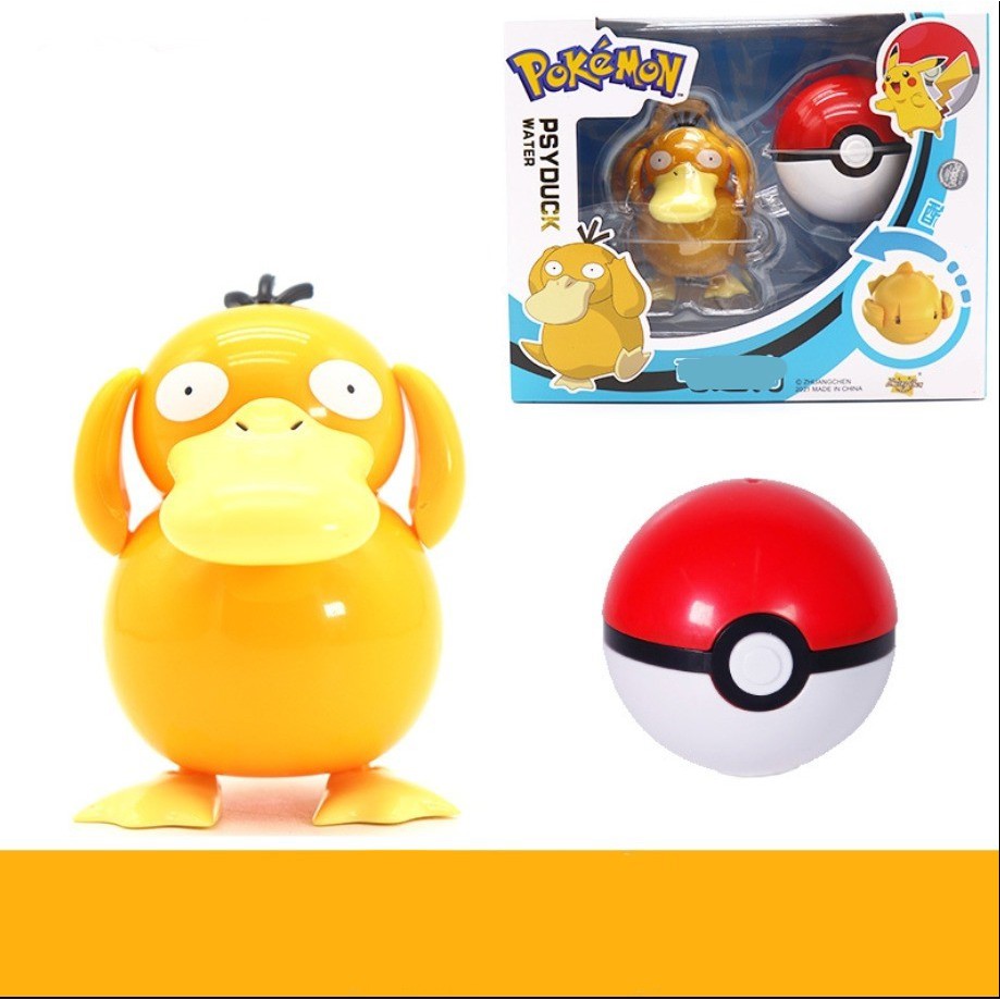 Đồ chơi quả bóng nhân vật Pocket monster - Psyduck (Koduck) - mã 8914