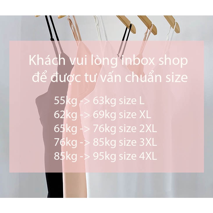 Áo hai dây cổ cánh hoa BIGSIZE (55kg đến 95kg) - 21SAD05 - [BUstu bigsize]