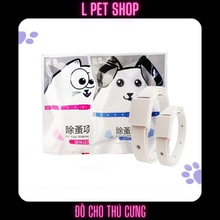 Vòng cổ chống ve rận bọ chét chó mèo 😻KHÔNG THẤM NƯỚC KHÔNG ĐỘC HẠI😻Vòng cổ chống bọ chấy trên da lông cún mèo