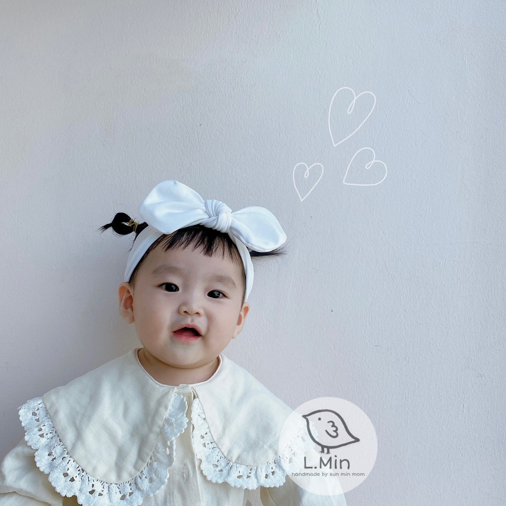 Băng đô nơ cho bé by lmin