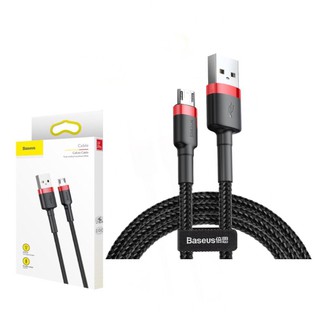 [Mã ELHAJULY giảm 6% đơn 50K] Cáp Sạc Nhanh Micro USB 2 mét Cho Smartphone Android 2.4A Baseus Cafule - Hàng chính Hãng