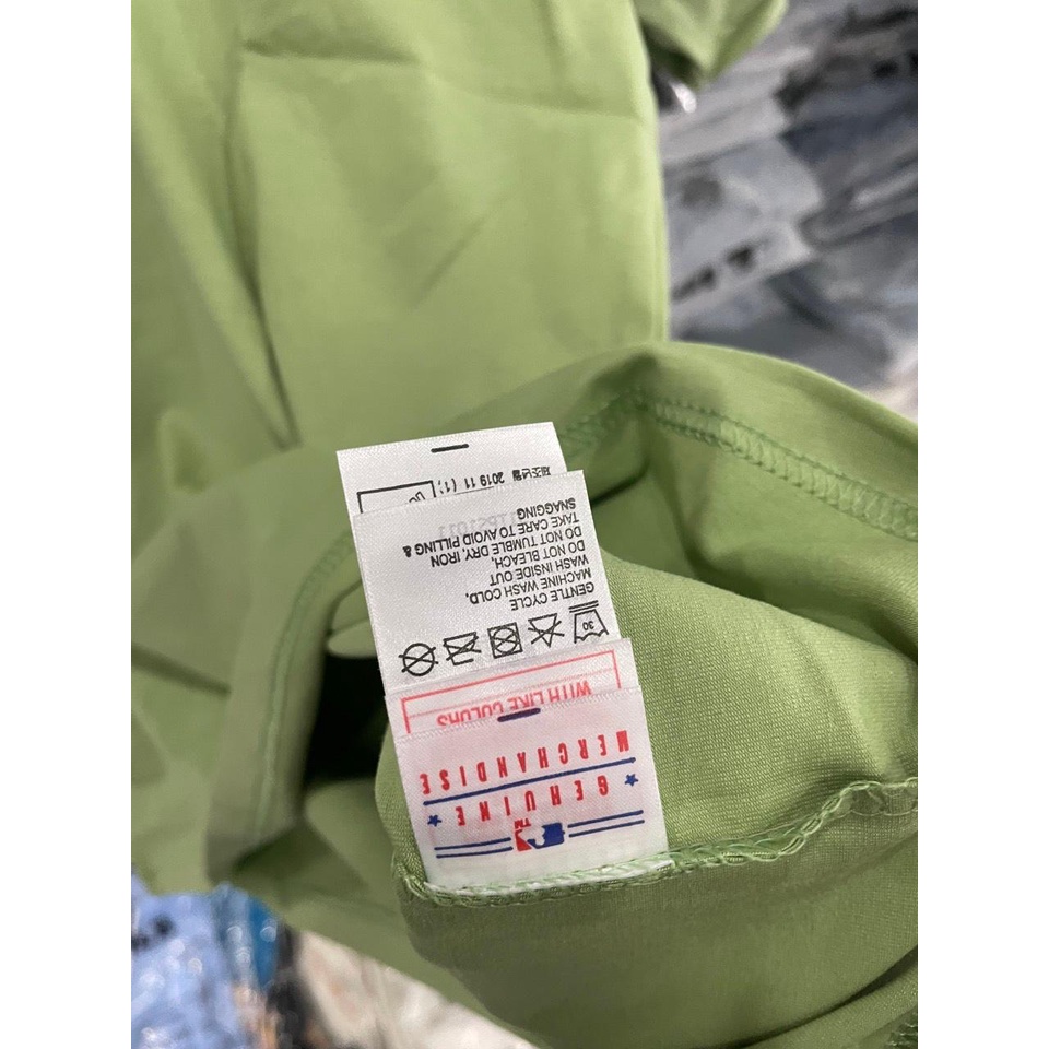 Áo Thun Unisex Chất Cotton 100% Mịn Mát Màu Trắng/Đen/Xanh/Cam In Hình Tô Kem Dễ Thương