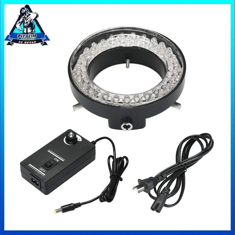 [Fitslim] Adjustable 56 LED Ring Light Illuminator Lamp for Industry Stereo Microscope