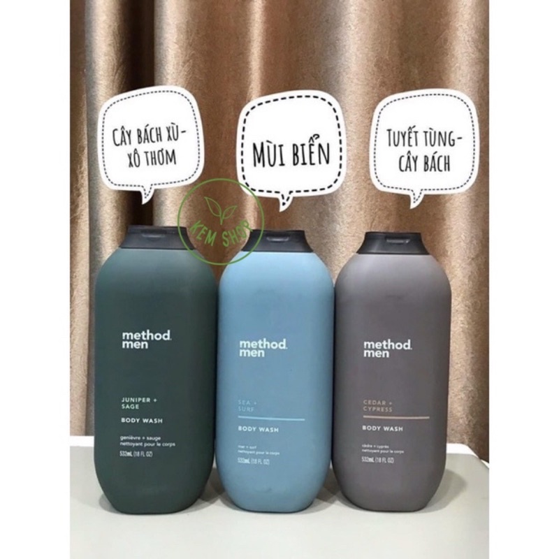 Sữa Tắm organic Method Body Wash 500ML Úc | BigBuy360 - bigbuy360.vn