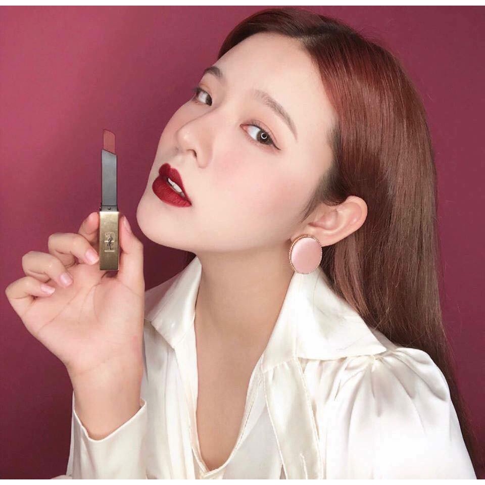 Son YSL Rouge Pur Couture The Slim Màu 18 Reverse Red - Mivu hàng Pháp