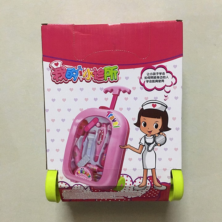 Bộ Đồ Chơi Vali Kéo Bác Sĩ DC58530