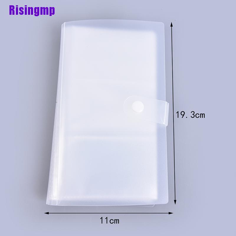 [Risingmp] 240 Capacity Cards Holder Binders Albums For 6*9Cm Board Games Card Book Holder