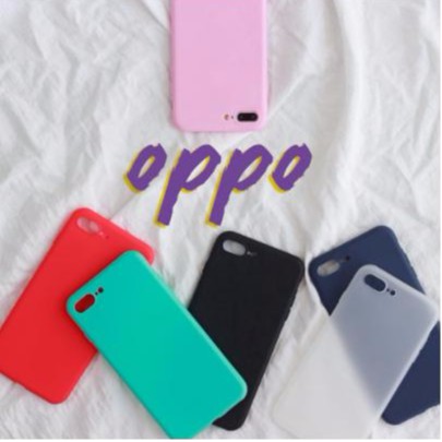 Ốp lưng mềm màu kẹo cho Oppo F3/F5/F7/F9/F11/F11pro