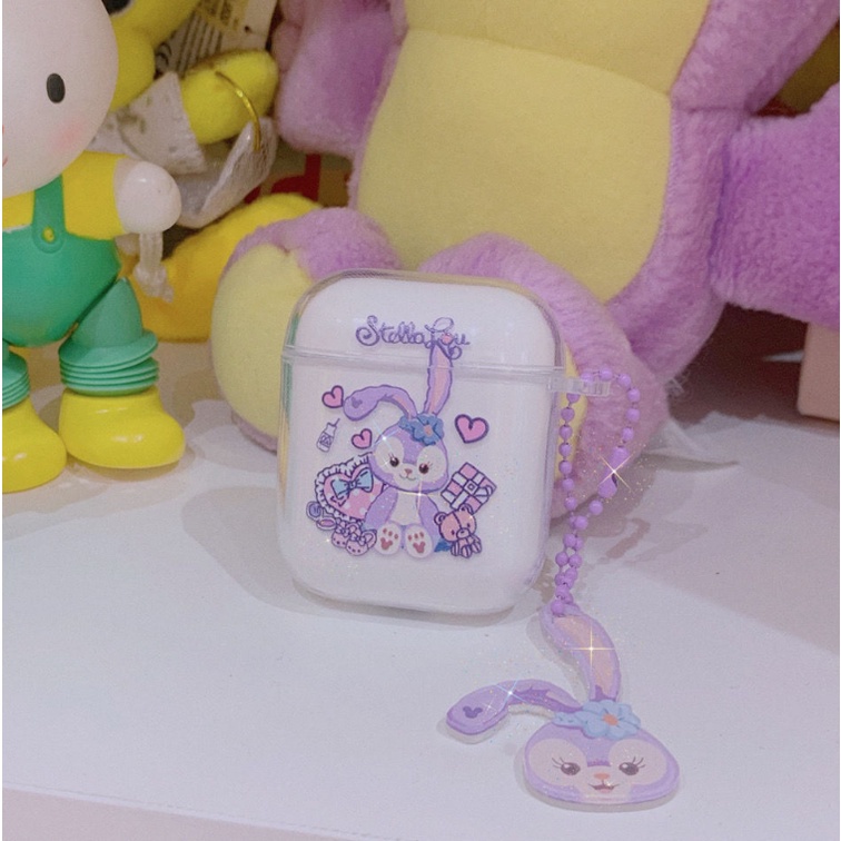 Vỏ Bảo Vệ Hộp Sạc Tai Nghe Airpods 1 2 Pro 3 Mềm Hình Nhân Vật Disney Delu