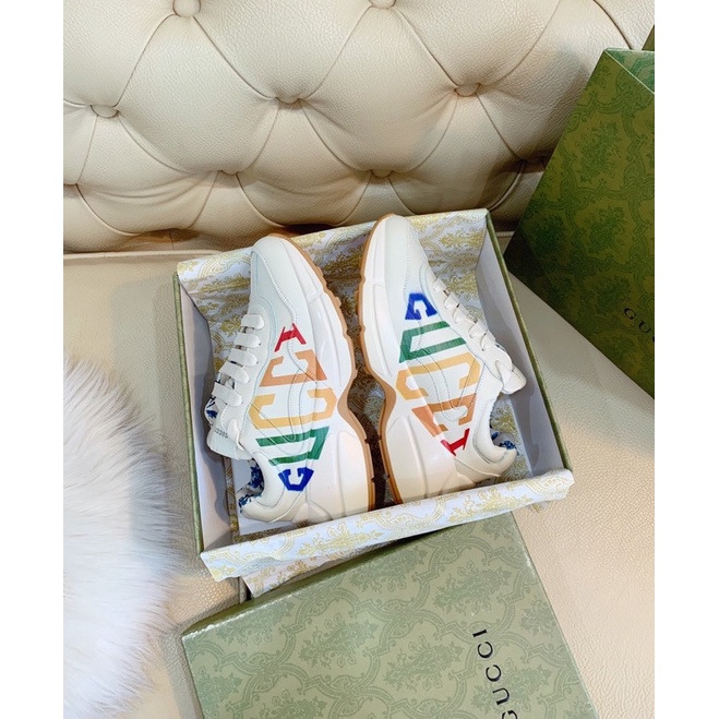 Giày thể thao sneaker guci hoạ tiết vip fullbox