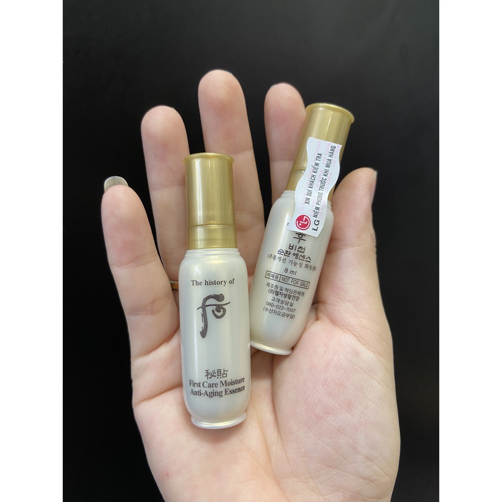 1 Chai Tinh chất First Care nhau thai cừu giúp căn mịn sáng da, làm trắng, giảm da mẫn cảm dị ứng 8ml