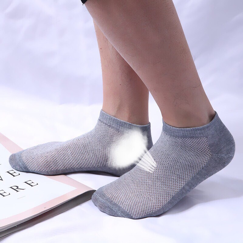 COMBO 2 đôi TẤT LƯỚI NAM THÔNG HƠI SIÊU MÁT