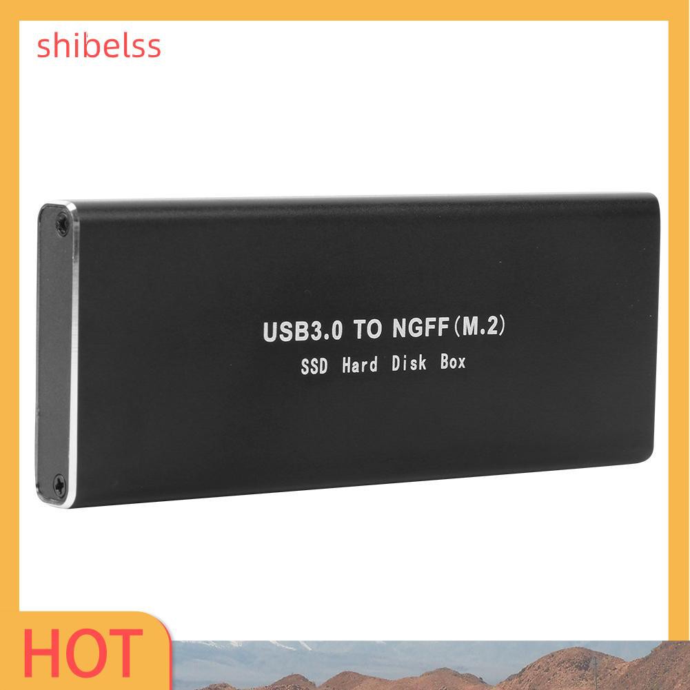 Hộp Đựng Ổ Cứng Di Động Shibelss Chuyển Đổi M.2 B-Key Sang Usb 3.0 Ssd