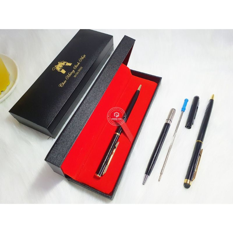 Bút bi - miễn phí khắc tên, logo theo yêu cầu