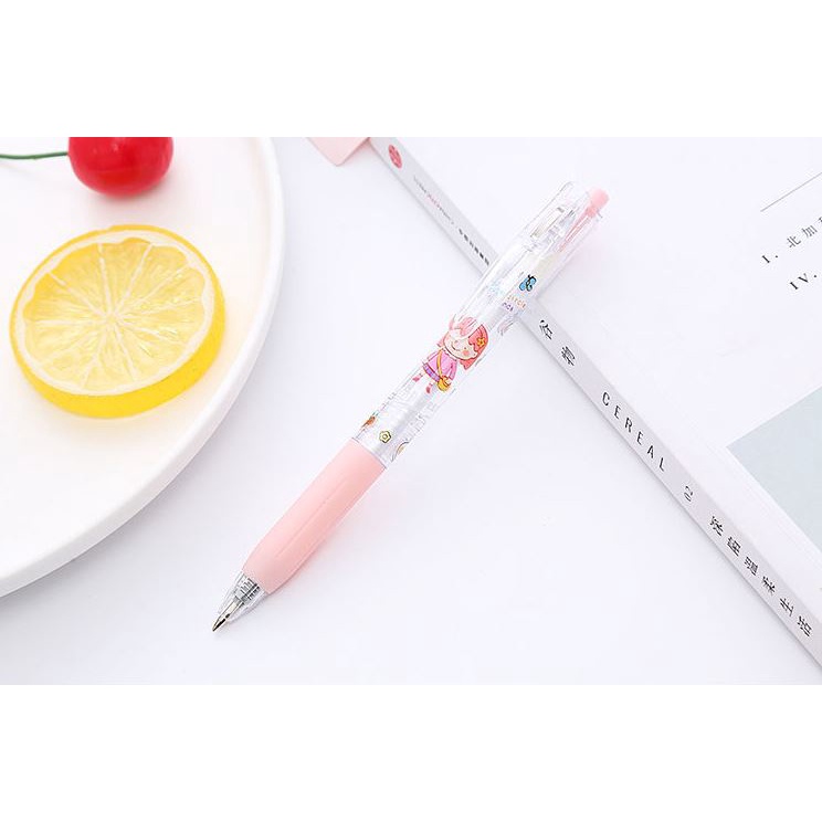 Bút Gel Bấm Tuổi Thơ Tinh Nghịch Mực Đen 0,5mm H154