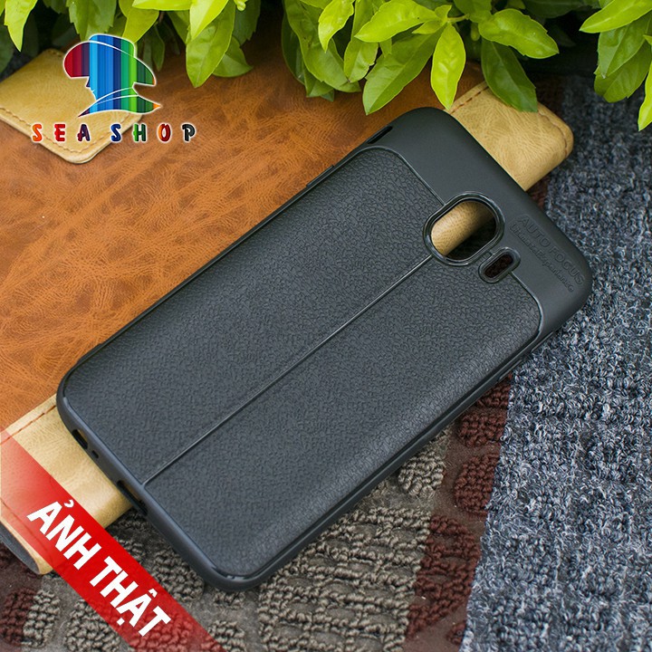 Ốp lưng Samsung Galaxy J4 vân da loại A